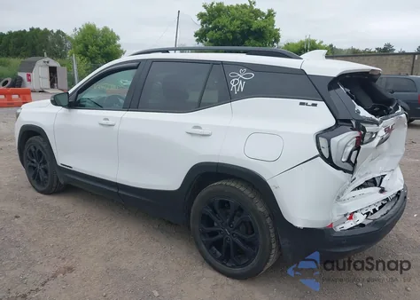 2020 GMC Terrain Fwd Sle from USA, damaged, VIN 3GKALMEV4LL204321